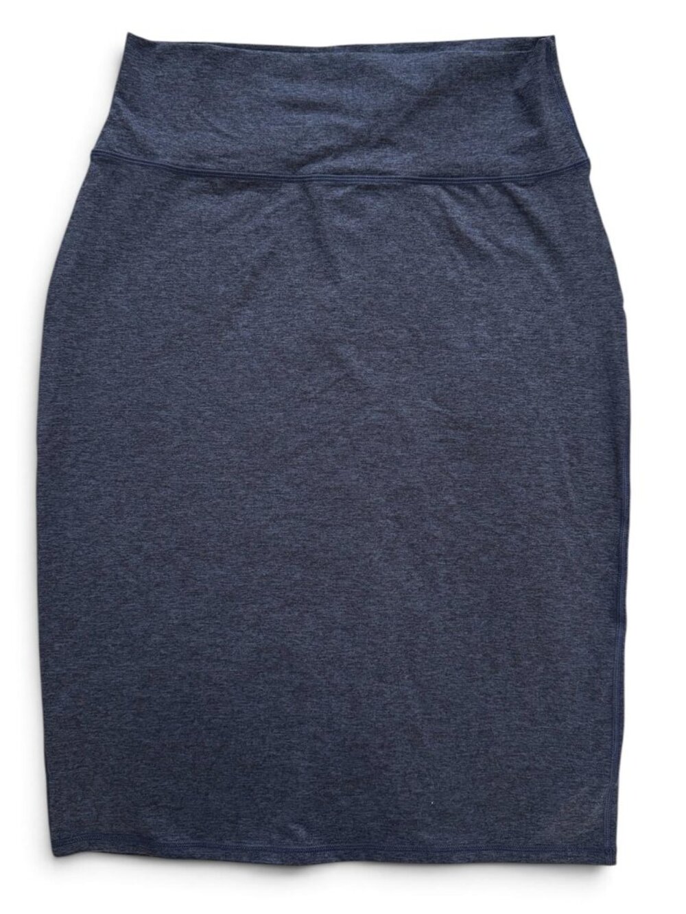 Offline by Aerie Women’s Heather Navy Blue The Hugger Midi Skirt, Sz L